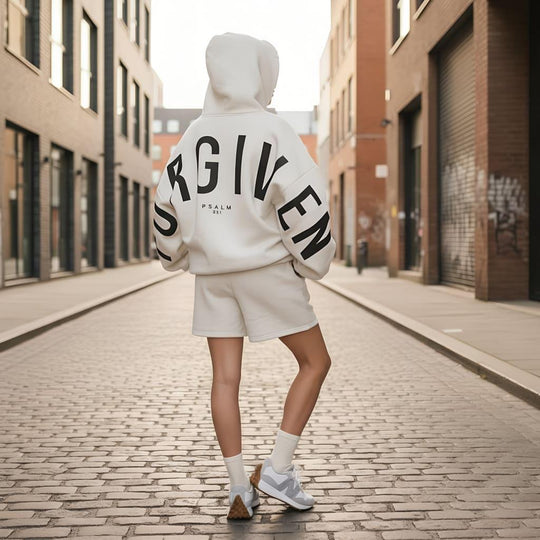 Loose Fashion Men's And Women's Letter Printed Sweater