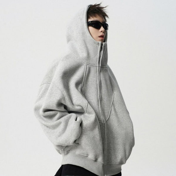 Fashion Brand Design Stitching High Street Ruoshuai Couple Sweater