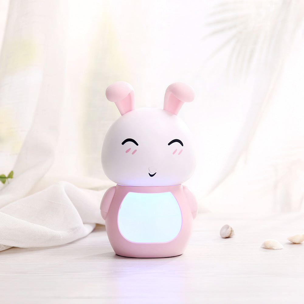 Cartoon Gift Humidifier Portable Cute Rabbit Three-in-one Humidifier Mini Silent Bedroom Bedside Humidifier